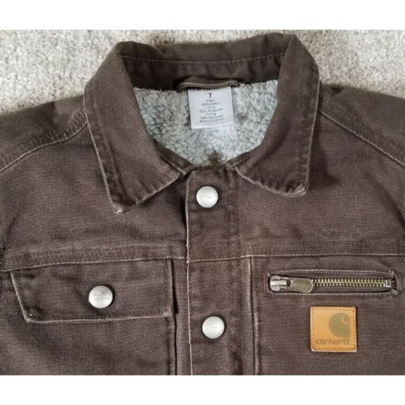 Carhartt Brown Kids Jacket - Picture 10 of 16